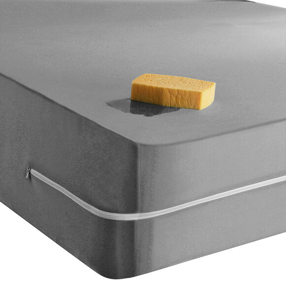 Housse matelas imperméable extensible (gris) Housse matelas imperméable extensible (gris)